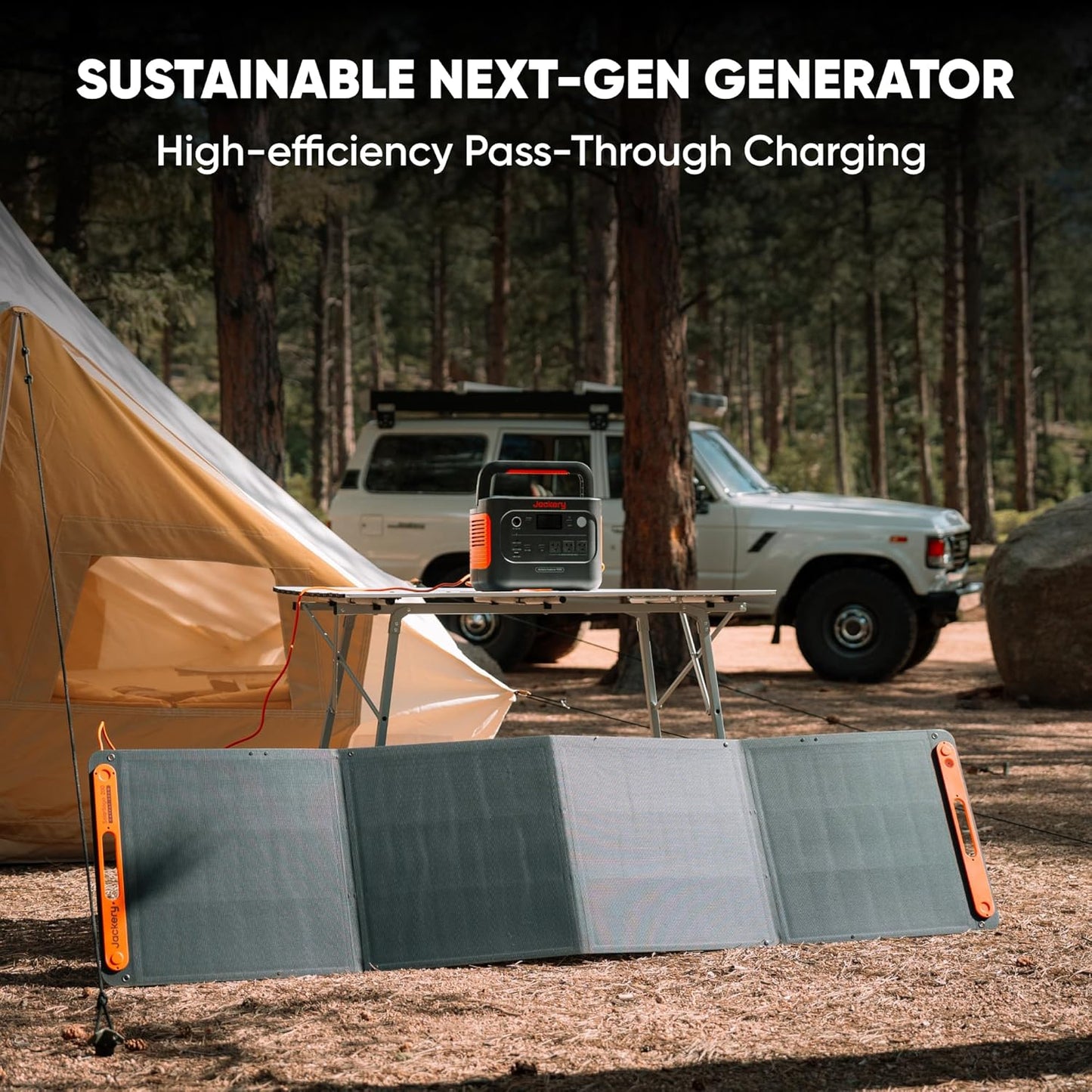 Jackery Explorer 1000 v2 Portable Power Station,1070Wh LiFePO4 Battery,1500W